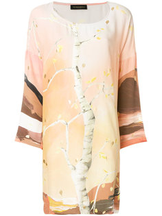 платье-шифт с рисунком в виде дерева Stine Goya