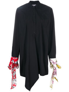 платье-шифт с манжетами-завязками JW Anderson