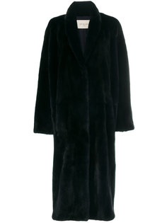 пальто с мехом норки  Sprung Frères