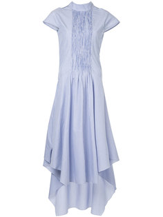 асимметричное платье с завязкой на шее Teija