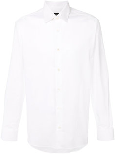 однотонная рубашка Z Zegna