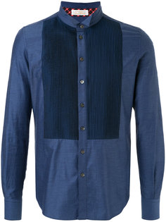 джинсовая рубашка с вышивкой Education From Youngmachines