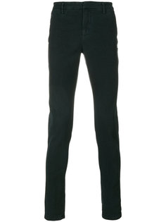однотонные брюки-чинос Dondup
