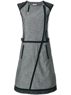 платье с контрастной окантовкой Tomas Maier