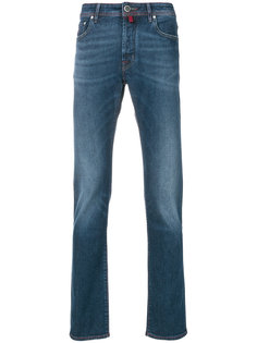 джинсы узкого кроя с выцветшим эффектом Jacob Cohen