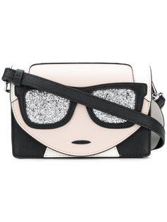 сумка на плечо Karl с блестками Karl Lagerfeld