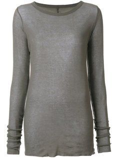 топ с длинными рукавами Rick Owens