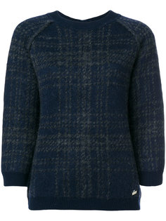 свитер в клетку с пуговицами Woolrich