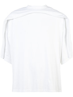 draped front T-shirt Y / Project