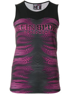 топ с фактурным принтом  Plein Sport