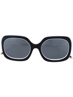 массивные солнцезащитные очки Matsuda