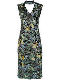 embroidered midi dress Tufi Duek