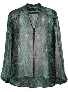 printed sheer blouse Tufi Duek