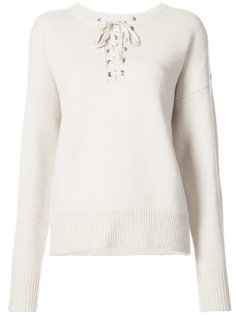 lace-up jumper  Robert Rodriguez
