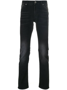 джинсы узкого кроя с выцветшим эффектом Ronny 7 For All Mankind