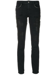 джинсы скинни с заклепками Just Cavalli