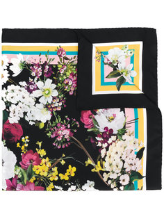шарф с цветочным рисунком Dolce & Gabbana