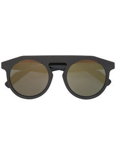 солнцезащитные очки в толстой оправе Yohji Yamamoto