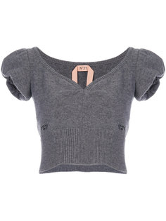 трикотажный топ Nº21