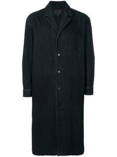 однобортное джинсовое пальто Alexander Wang