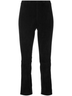 эластичные расклешенные брюки Vince