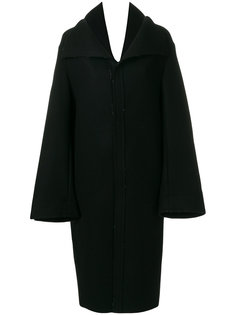 пальто с V-образным вырезом Yohji Yamamoto