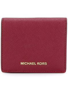 кошелек Jet Set с фирменной бляшкой Michael Michael Kors