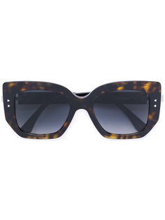 объемные солнцезащитные очки в квадратной оправе Fendi Eyewear