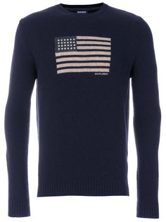 свитер с круглым вырезом U.S.A Woolrich