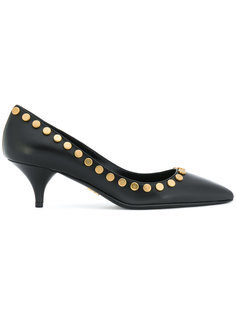 туфли-лодочки с заклепками Prada