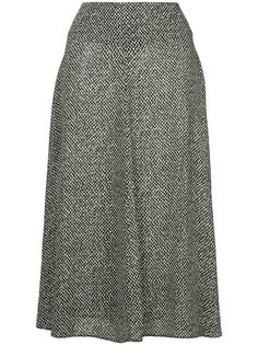 расклешенная юбка-миди Jil Sander