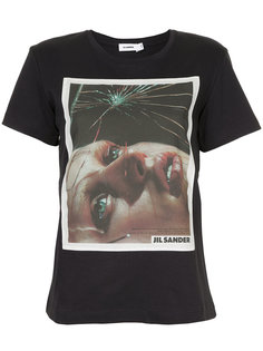 футболка с фотопринтом  Jil Sander