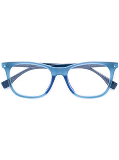 очки в утолщенной оправе Fendi Eyewear