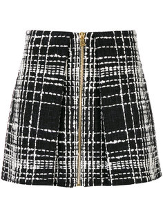 твидовая мини-юбка  Balmain