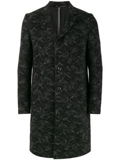 пальто с камуфляжным принтом Kazuyuki Kumagai