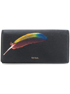 текстурный кошелек с принтом Feather Paul Smith