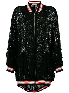 Heidi lace bomber jacket Martha Medeiros