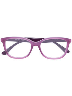 очки в утолщенной оправе Jimmy Choo Eyewear