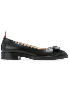 brogued bow ballerinas Thom Browne