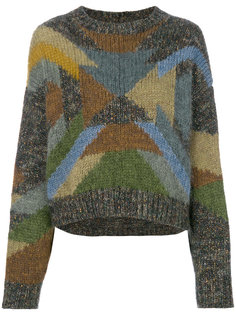 джемпер с узором интарсия Cadelia Isabel Marant