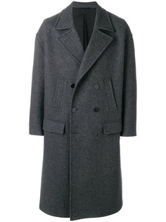 двубортное пальто Neil Barrett
