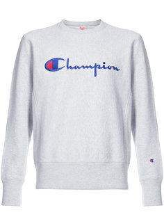 толстовка с вышивкой логотипа Champion