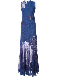 кружевное платье макси Jonathan Simkhai