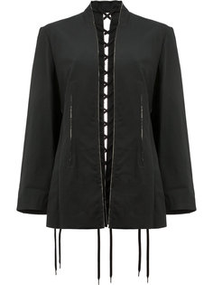 куртка с декоративной строчкой  Yohji Yamamoto