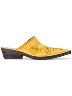 бархатные мюли Haider Ackermann