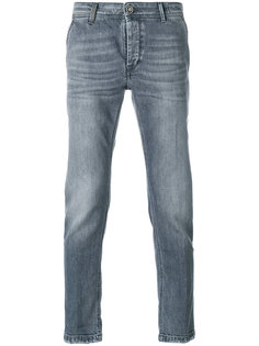 джинсы кроя слим с потертой отделкой Re-Hash
