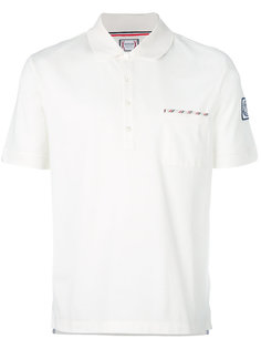 рубашка-поло с нашивкой логотипа Moncler Gamme Bleu