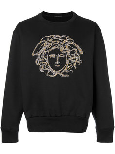 толстовка с заклепками Medusa Versace