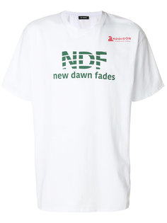 футболка с принтом NDF Raf Simons