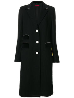 длинное однобортное пальто The Gigi